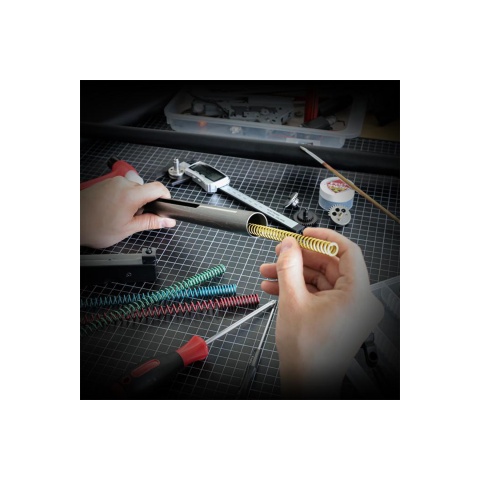 Laylax PSS10 Color Coded Spring Series for Snipers (130SP Gold)