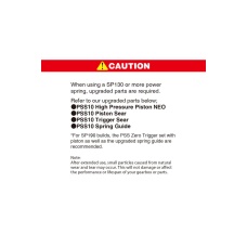 Laylax PSS10 Color Coded Spring Series for Snipers (130SP Gold)