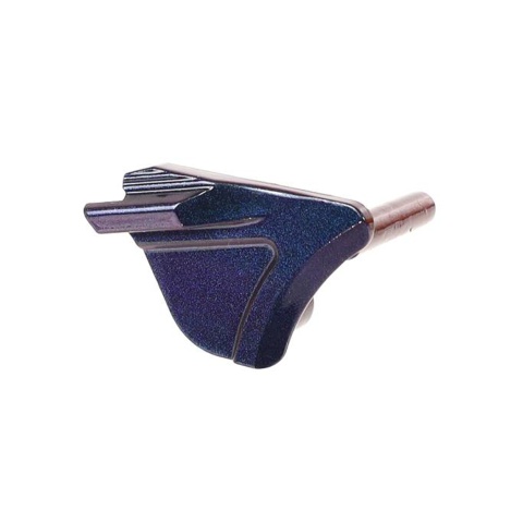 Laylax Zanshin Custom Single Safety Lever for Hi-Capa GBB Airsoft Pistols (Color: Murasaki Purple)