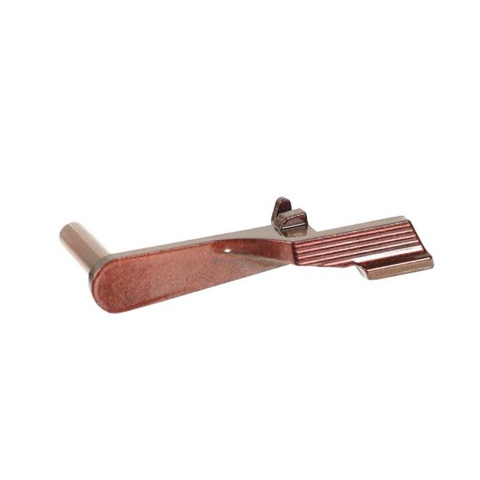 Laylax Zanshin Custom Slide Stop for Hi-Capa Series GBB Airsoft Pistols (Color: Kurenai Red)