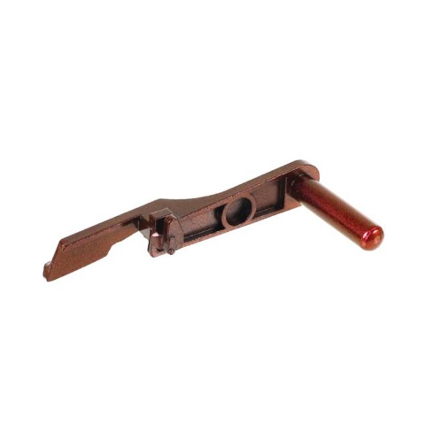 Laylax Zanshin Custom Slide Stop for Hi-Capa Series GBB Airsoft Pistols (Color: Kurenai Red)