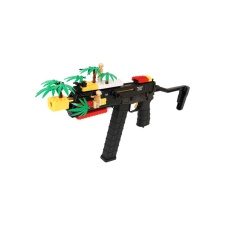 Laylax Block M-LOK Rail Cover Set (Color: Black)