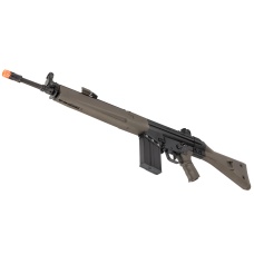 LCT LC-3A3 Full Size AEG Airsoft Rifle with Wide Handguard (Color: Black & OD Green)