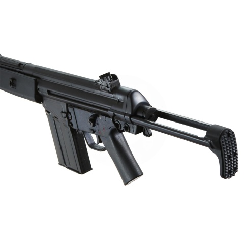 LCT Airsoft LC-3K AEG Rifle with Retractable Stock (EBB)