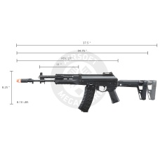 LCT LCK-19 AEG Rifle w/ Side-Folding Adjustable Stock
