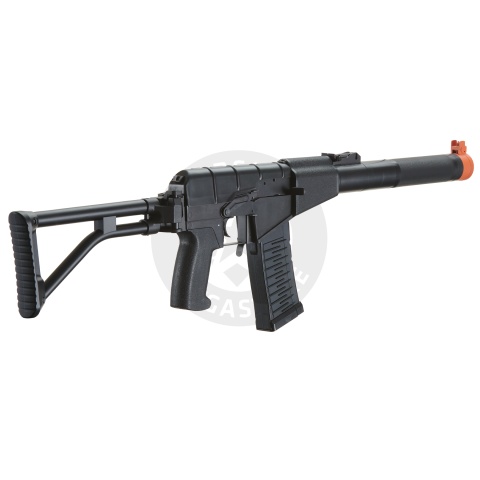 LCT Airsoft AS VAL Assault Rifle AEG with Galil Folding Stock (Black)