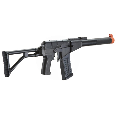 LCT Airsoft AS VAL Assault Rifle AEG with Galil Folding Stock (Black)
