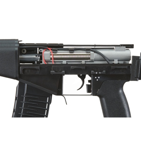 LCT Airsoft AS VAL Assault Rifle AEG with Galil Folding Stock (Black)