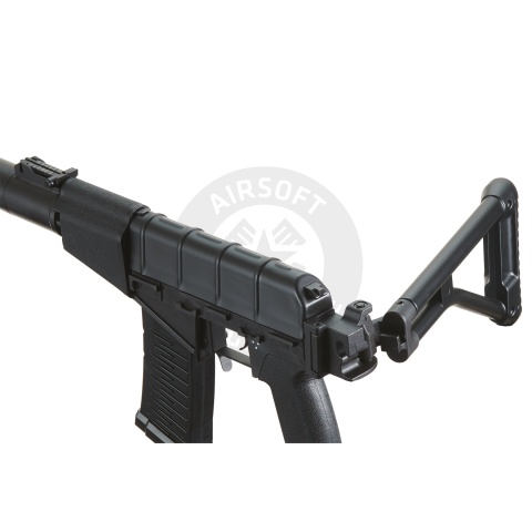 LCT Airsoft AS VAL Assault Rifle AEG with Galil Folding Stock (Black)