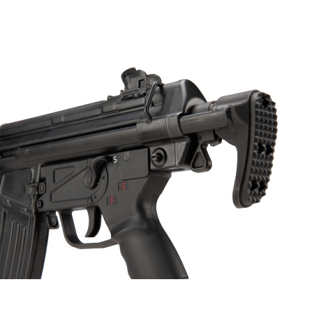 LCT LK-53A3 Full Metal Airsoft AEG w/ PDW Style Stock (Color: Black)