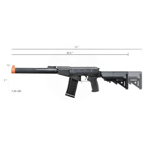 LCT Airsoft MRK-VAL Airsoft AEG Rifle w/ Adjustable Crane Stock