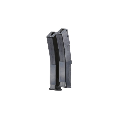 LCT Airsoft Set of 2 PP-19 50 Round Mid-Capacity Magazine (Color: Black)