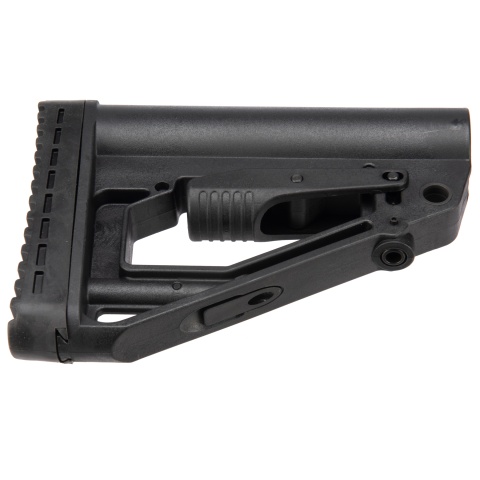 LCT Tactical Adjustable Buttstock for M4 Buffer Tubes (Color: Black)