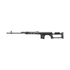 LCT SVD Dragunov Electric Airsoft Sniper Rifle (Color: Black)