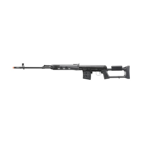 LCT SVD Dragunov Electric Airsoft Sniper Rifle (Color: Black)
