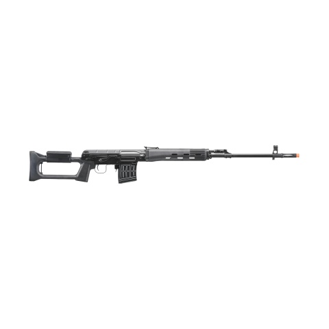 LCT SVD Dragunov Electric Airsoft Sniper Rifle (Color: Black)