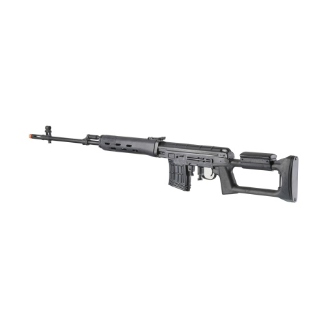 LCT SVD Dragunov Electric Airsoft Sniper Rifle (Color: Black)