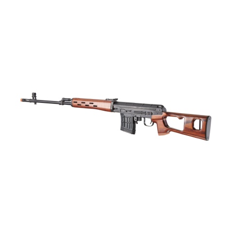 LCT SVD Dragunov Electric Airsoft Sniper Rifle w/ Real Wood Furniture (Color: Wood)