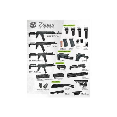 LCT Z Series B-19 Upper Rail Handguard