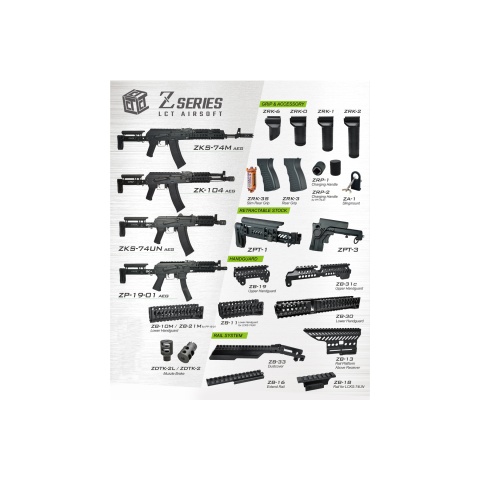 LCT Z-Series Muzzle Brake (14x1.0L)
