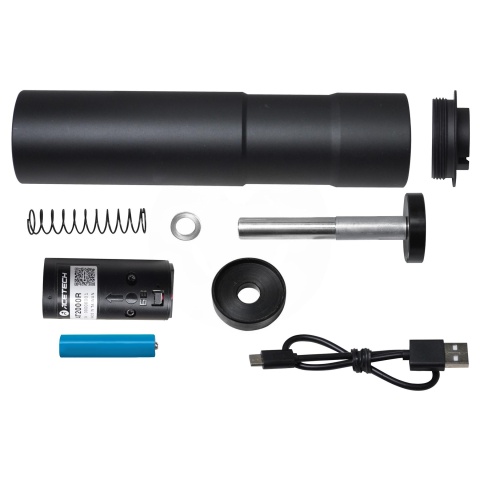 LCT Airsoft Silencer with Tracer Unit (14mm CCW)