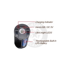 LCT Airsoft PUTNIK Suppressor With ACETECH Tracer Unit (24mm CCW)