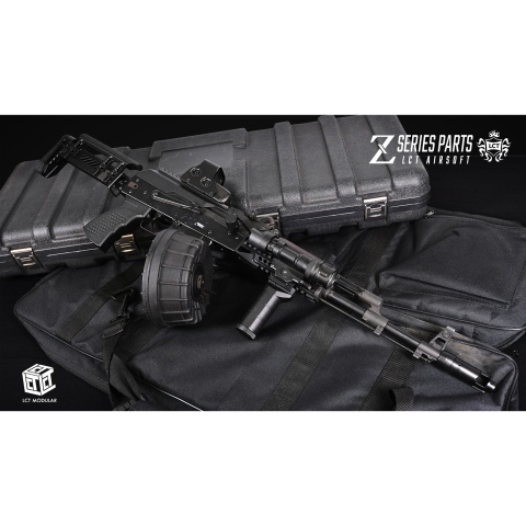 LCT ZKS-74M AK AEG Rifle w/ Folding Stock (Black)