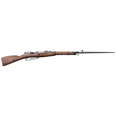 BO Manufacture WWII Mosin-Nagant M44 Airsoft Bolt Action Rifle - FAUX WOOD