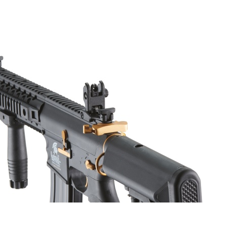 Lancer Tactical Gen 2 M4 Evo Airsoft AEG Rifle (Color: Black & Gold)