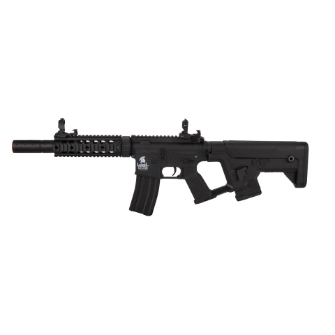 Lancer Tactical LT-15BBL-G2 Gen 2 AEG Rifle with Alpha Stock and Mock Suppressor (Black)