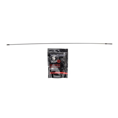 Lancer Tactical LT-15BBL-G2 Gen 2 AEG Rifle with Alpha Stock and Mock Suppressor (Black)