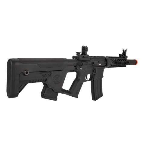 Lancer Tactical LT-15BBL-G2 Gen 2 AEG Rifle with Alpha Stock and Mock Suppressor (Black)