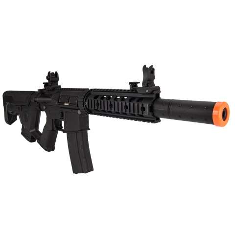 Lancer Tactical LT-15BBL-G2 Gen 2 AEG Rifle with Alpha Stock and Mock Suppressor (Black)