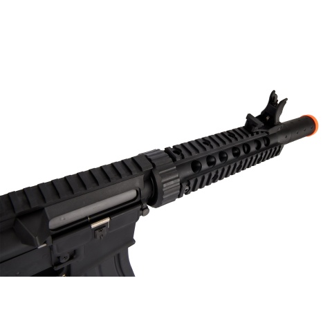 Lancer Tactical LT-15BBL-G2 Gen 2 AEG Rifle with Alpha Stock and Mock Suppressor (Black)