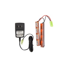 Lancer Tactical LT-15BBL-G2 Gen 2 AEG Rifle with Alpha Stock and Mock Suppressor (Black)