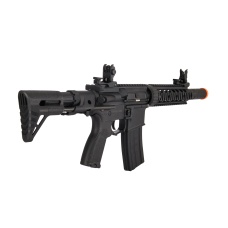 Lancer Tactical LT-15BDL-G2 Gen 2 M4 Carbine with PDW Stock and Mock Suppressor (Black)