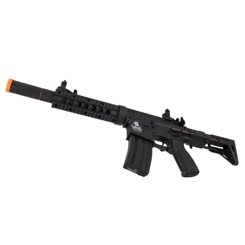 Lancer Tactical LT-15BDL-G2 Gen 2 M4 Carbine with PDW Stock and Mock Suppressor (Black)