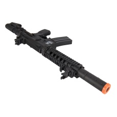 Lancer Tactical LT-15BDL-G2 Gen 2 M4 Carbine with PDW Stock and Mock Suppressor (Black)