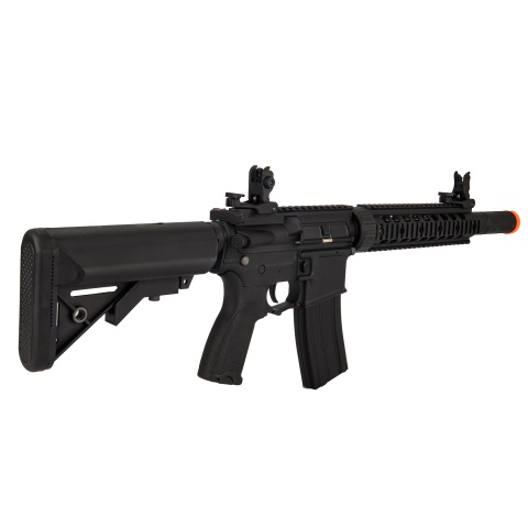 Lancer Tactical LT-15CBAL-G2 SD Gen 2 Nylon Polymer AEG Airsoft Rifle with Mock Suppressor  (Black)