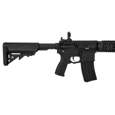 Lancer Tactical LT-15CBAL-G2 SD Gen 2 Nylon Polymer AEG Airsoft Rifle with Mock Suppressor  (Black)