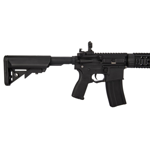 Lancer Tactical LT-15CBAL-G2 SD Gen 2 Nylon Polymer AEG Airsoft Rifle with Mock Suppressor  (Black)