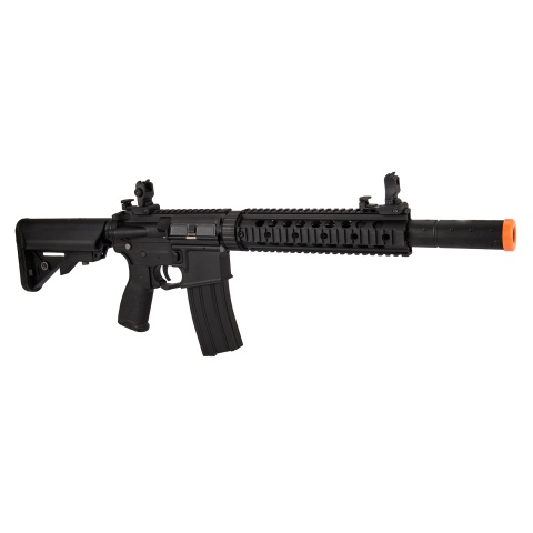 Lancer Tactical LT-15CBAL-G2 SD Gen 2 Nylon Polymer AEG Airsoft Rifle with Mock Suppressor  (Black)