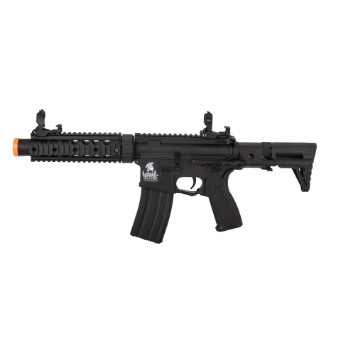 Lancer Tactical LT-15SBDL-G2 Gen 2 AEG Rifle w/ PDW Stock and Mock Suppressor (Color: Black)