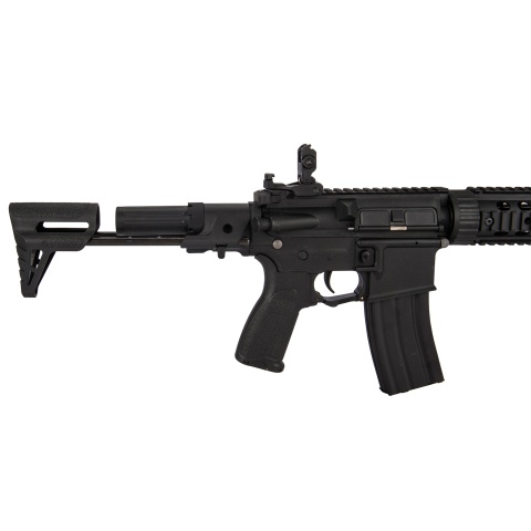 Lancer Tactical LT-15SBDL-G2 Gen 2 AEG Rifle w/ PDW Stock and Mock Suppressor (Color: Black)
