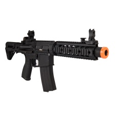 Lancer Tactical LT-15SBDL-G2 Gen 2 AEG Rifle w/ PDW Stock and Mock Suppressor (Color: Black)