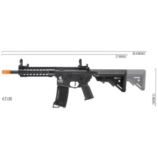 Lancer Tactical Gen 3 CQB M4 AEG Rifle (Color: Black)