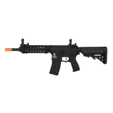 Lancer Tactical LT-24BA8-G2-E Hybrid M4 Carbine AEG w/ Free Float Rail (Black)