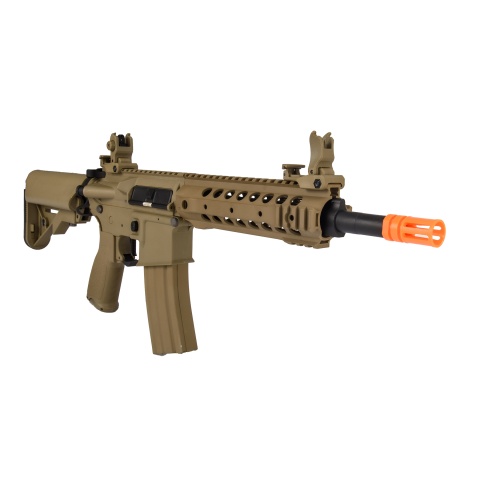 Lancer Tactical LT-24TA8-G2-E Hybrid M4 Carbine AEG Airsoft Rifle (Tan) 