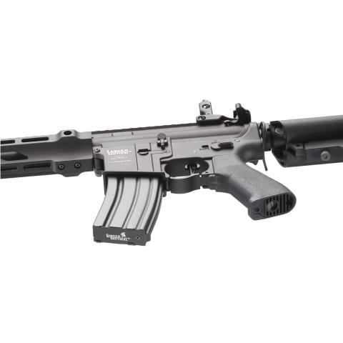 Lancer Tactical Gen 2 ProLine M4 SPR Interceptor Airsoft AEG Rifle (Color: Black)