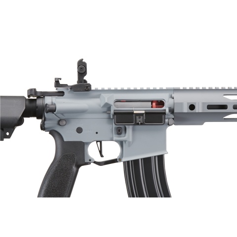 Lancer Tactical SPR Interceptor Hybrid Gen 2 Airsoft AEG Rifle (Color: Gray)